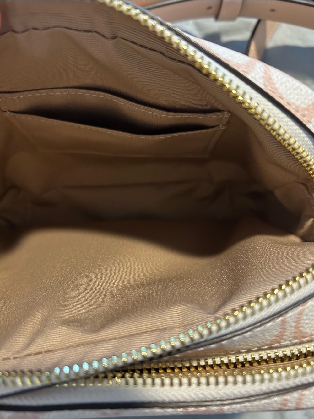 Coach Outlet Mini Carey Crossbody Bag In Signature Canvas - Picture 5 of 6